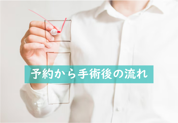 先進会の予約から手術後の流れ