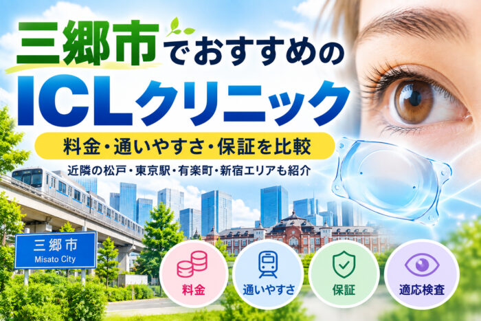 三郷市おすすめICLクリニック