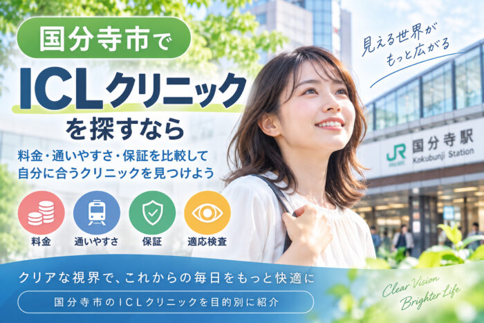 国分寺市のおすすめICLクリニック