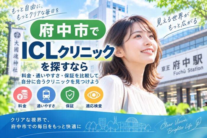 府中市おすすめICLクリニック