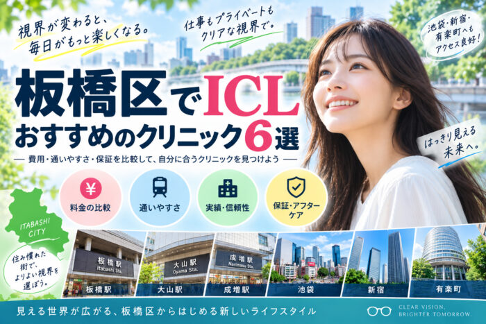 板橋区ICLおすすめクリニック