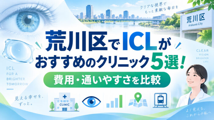 荒川区おすすめICLクリニック