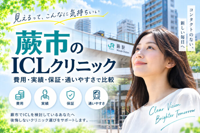 蕨市おすすめICLクリニック