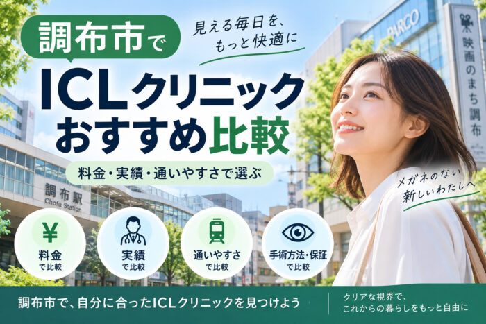 調布市おすすめICLクリニック