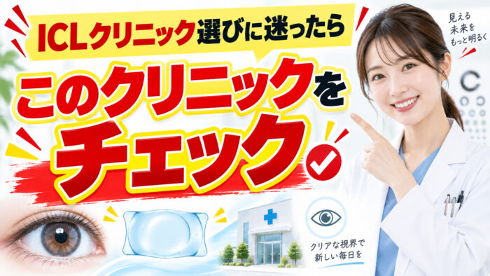 迷ったらこの近視クリニック