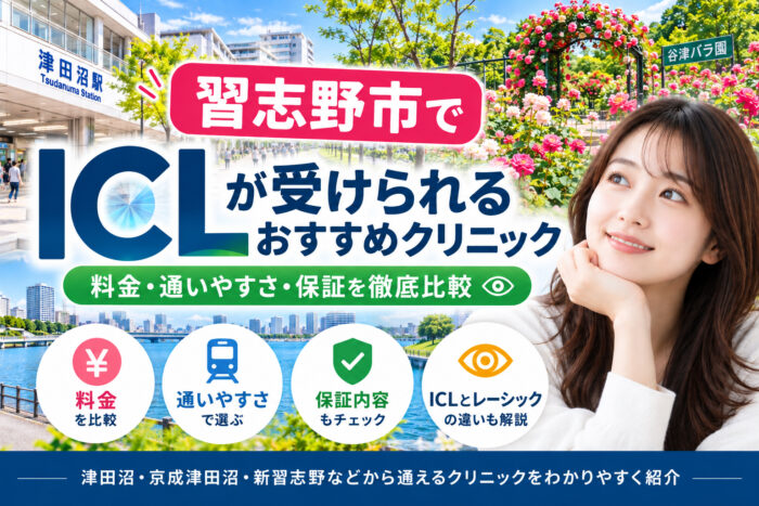 習志野市おすすめICLクリニック